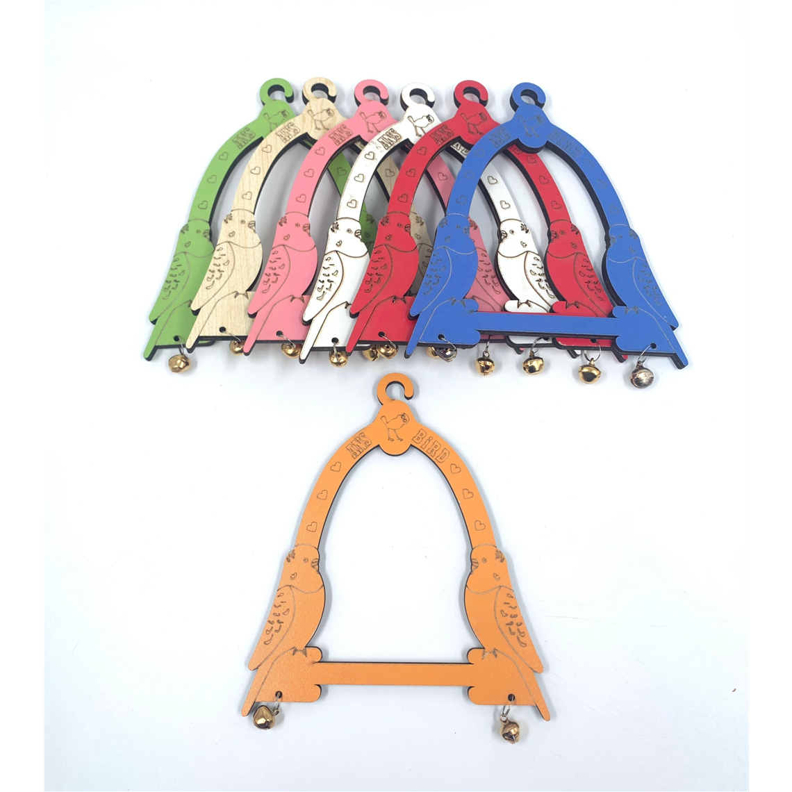 ANS BIRD ZİLLİ AHŞAP SALINCAK