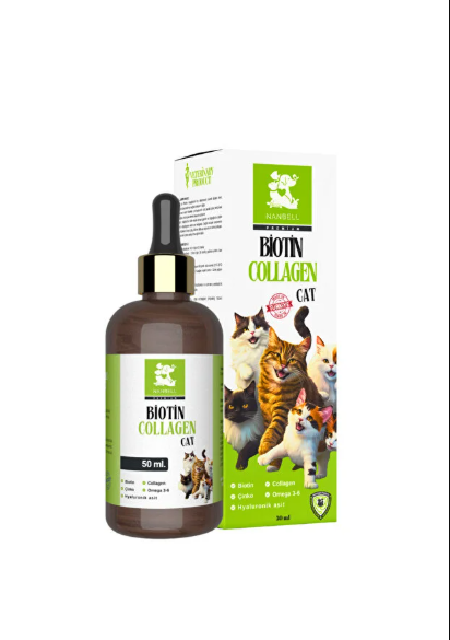 Biotin Collagen for Cat Nanbell - Kediler İçin Biotin ve Kolajen Desteği