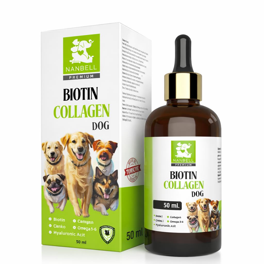 Biotin Collagen for Dog Nanbell - Köpekler İçin Biotin ve Kolajen Desteği
