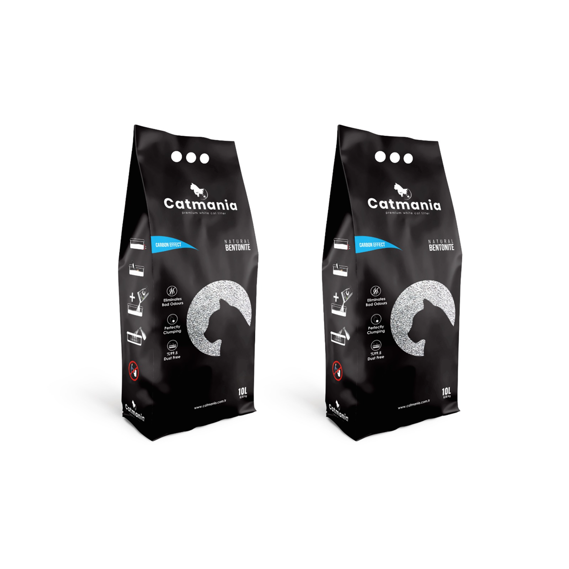 CATMANIA10 LT KARBONLU KUM