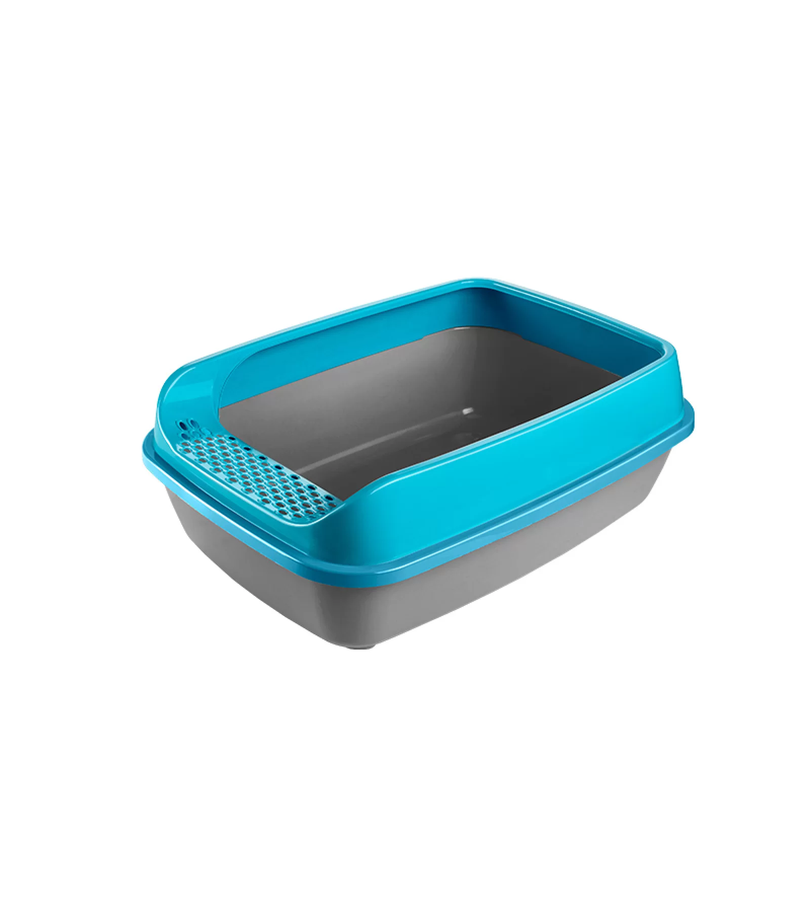 Çınar Orta Açık Kedi Tuvaleti – Yüksek Kenarlı, Sıçrama Önleyici ve Kolay Temizlenebilir