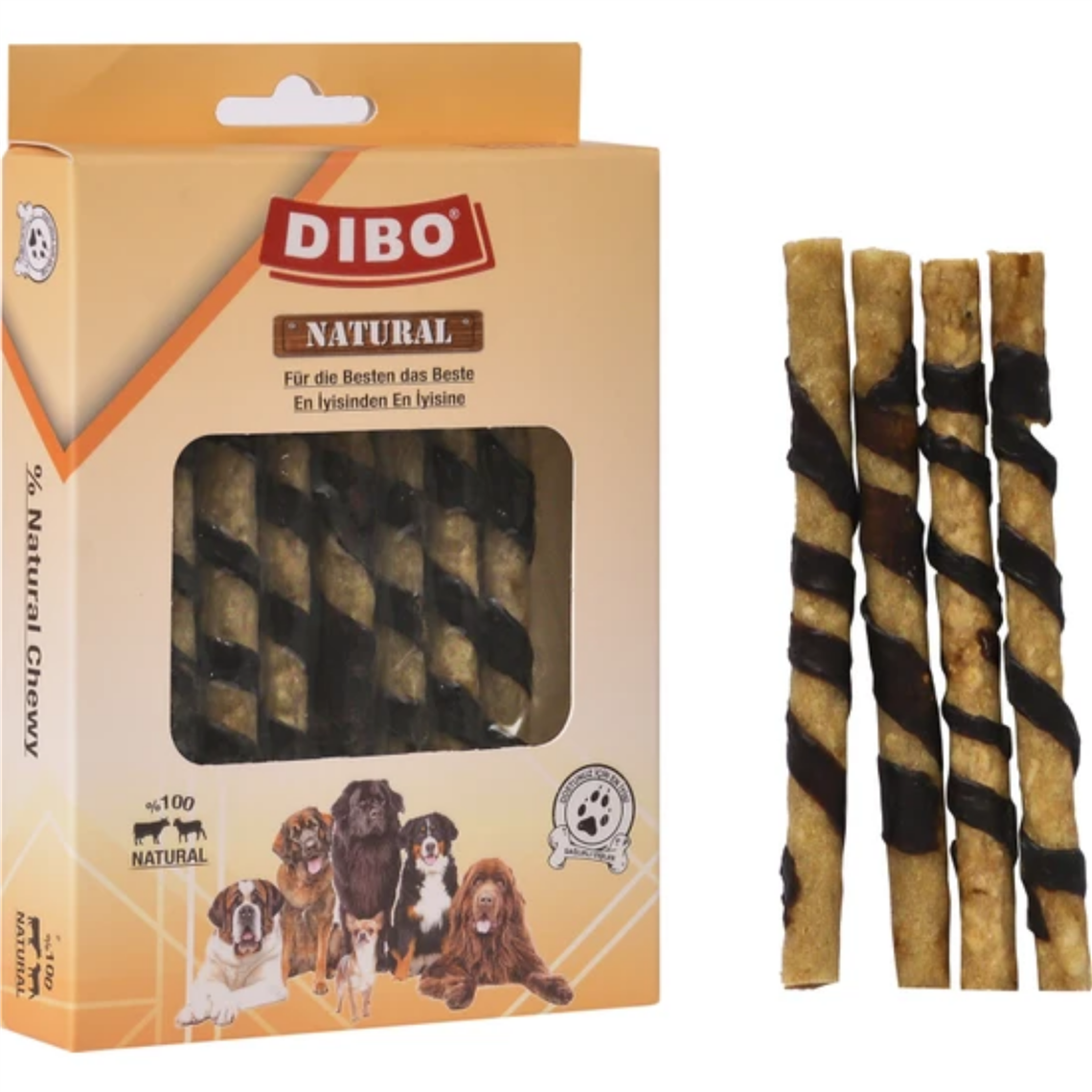 Dıbo Ciğerli Munchy Çubuk 12cm 70gr