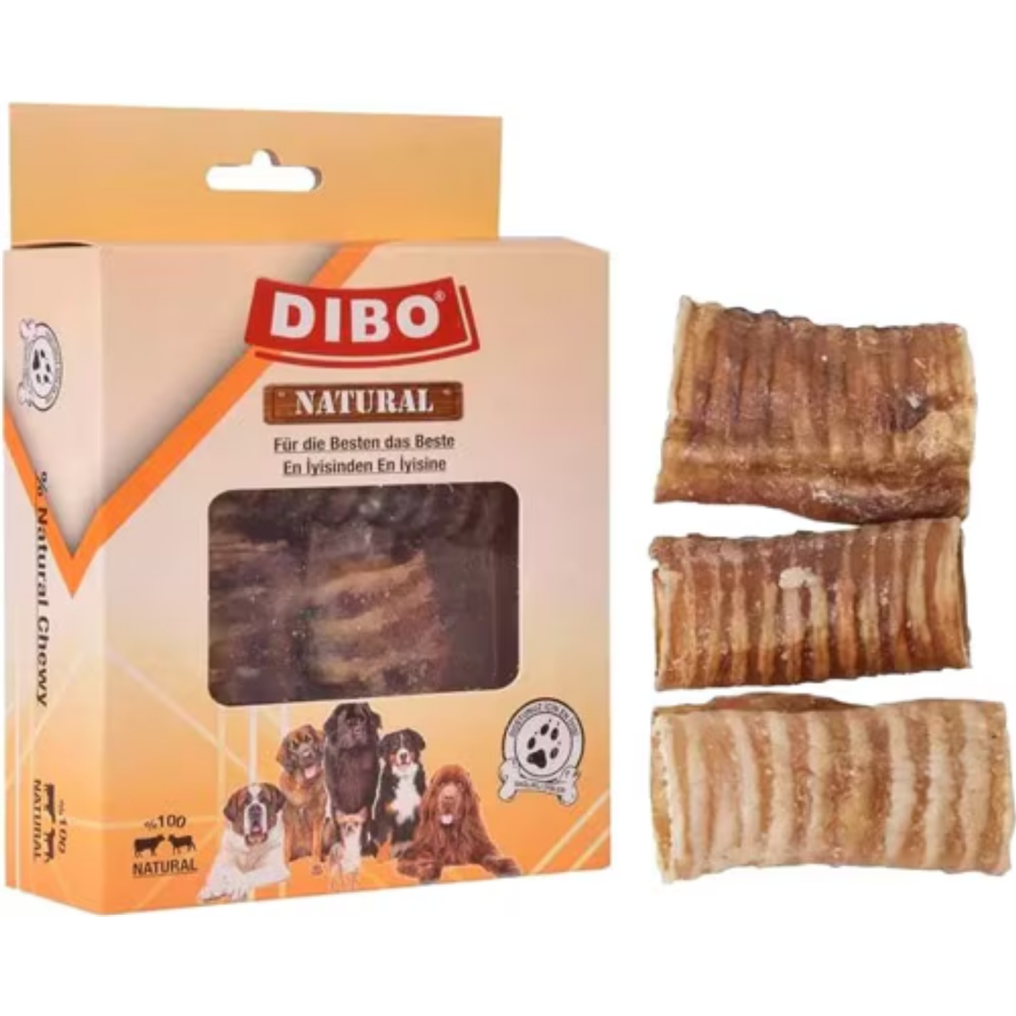Dıbo Kurutulmuş Dana Gırtlak 100gr