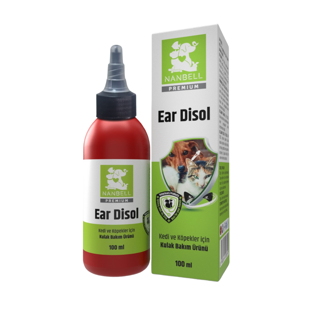 Ear Disol (Kulak Bakım Kedi/Köpek) - Nanbell
