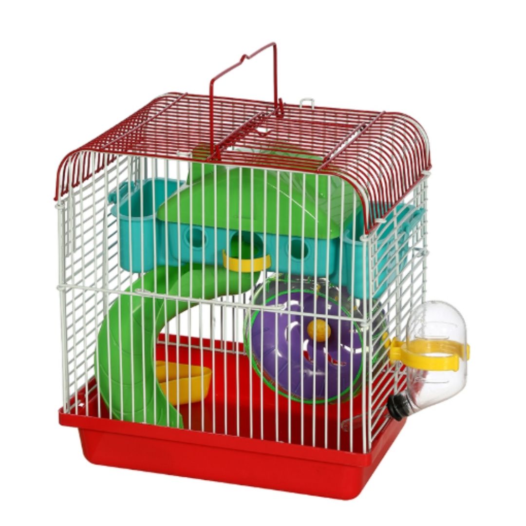 HAMSTER KAFESİ OYUN PARKLI KÜÇÜK 015