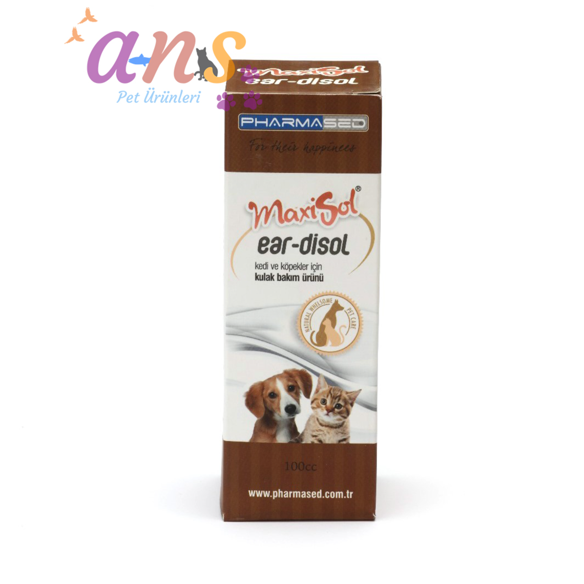 MAXİSOL KULAK BAKIM KEDİ VE KÖPEK İÇİN 100 CC
