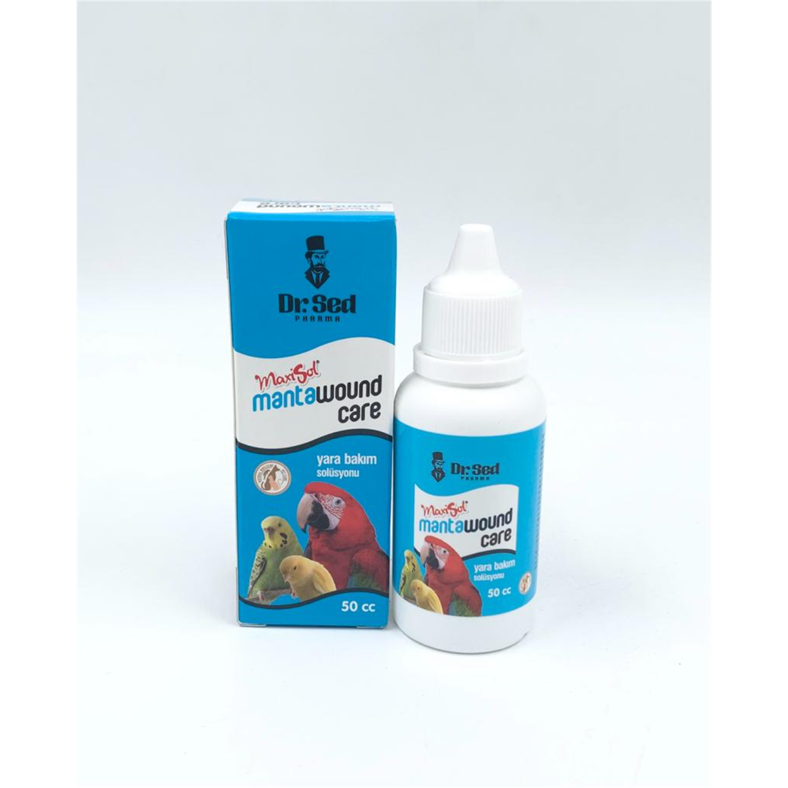 MAXİSOL MANTAWOUND CARE KUŞLAR İÇİN YARA BAKIM 50CC