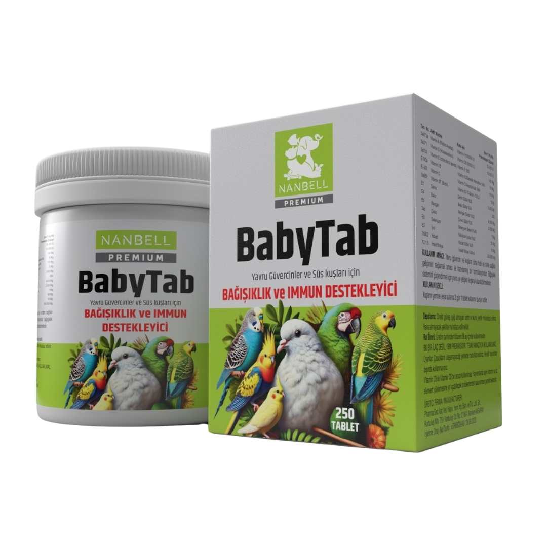 NANBELL BABYTAB BAĞIŞIKLIK VE IMMUN DESTEKLEYİCİ 250 TABLET NANBELL BABYTAB BAĞIŞIKLIK VE IMMUN DESTEKLEYİCİ 250 TABLET