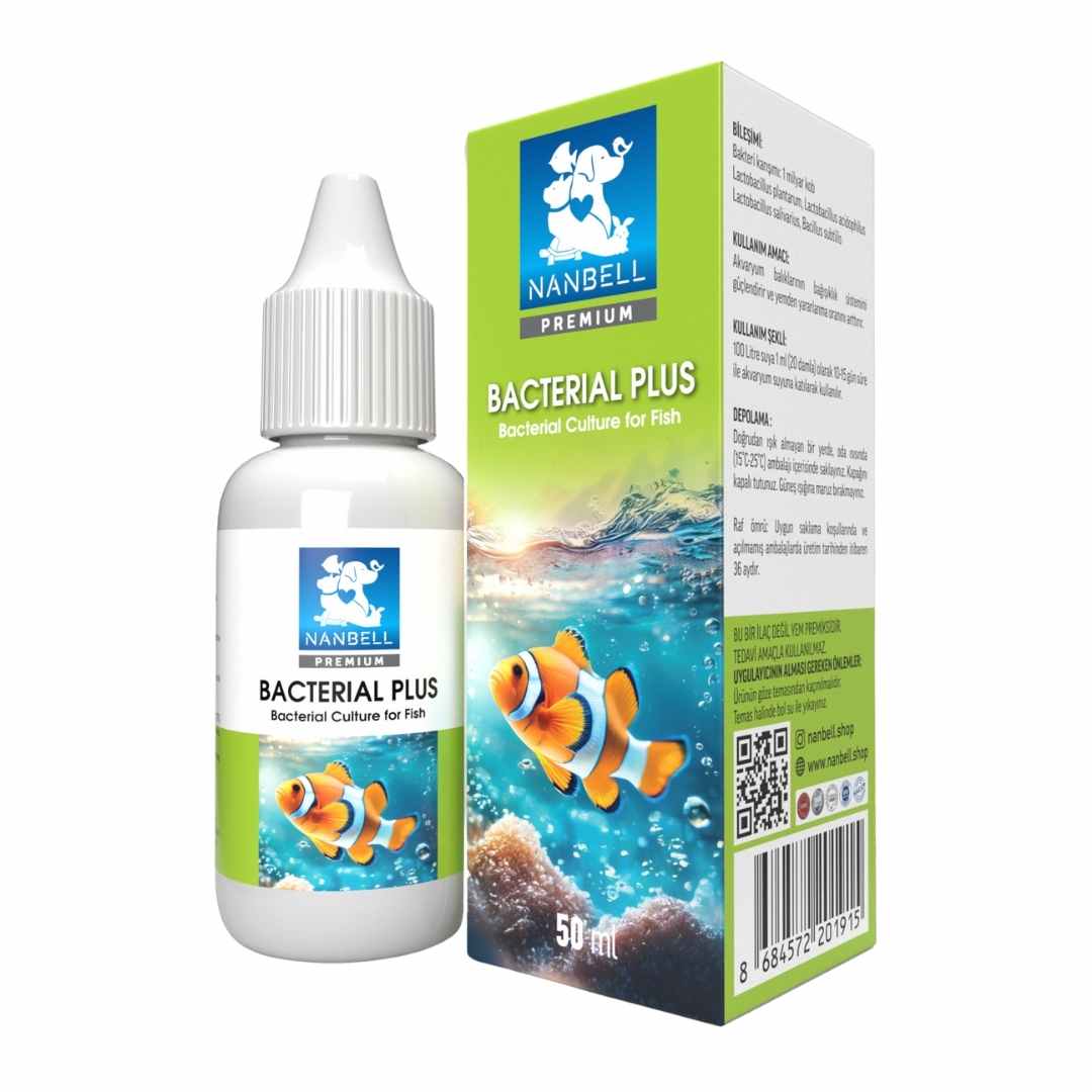 Nanbell Bacterial Plus 50ml – Akvaryum Balıkları İçin Bakteri Kültürü Nanbell Bacterial Plus 50ml – Akvaryum Balıkları İçin Bakteri Kültürü