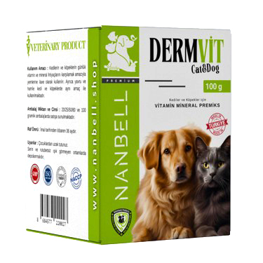 Nanbell Dermvit - Vitamin Mineral Premiks (Kedi&Köpek)