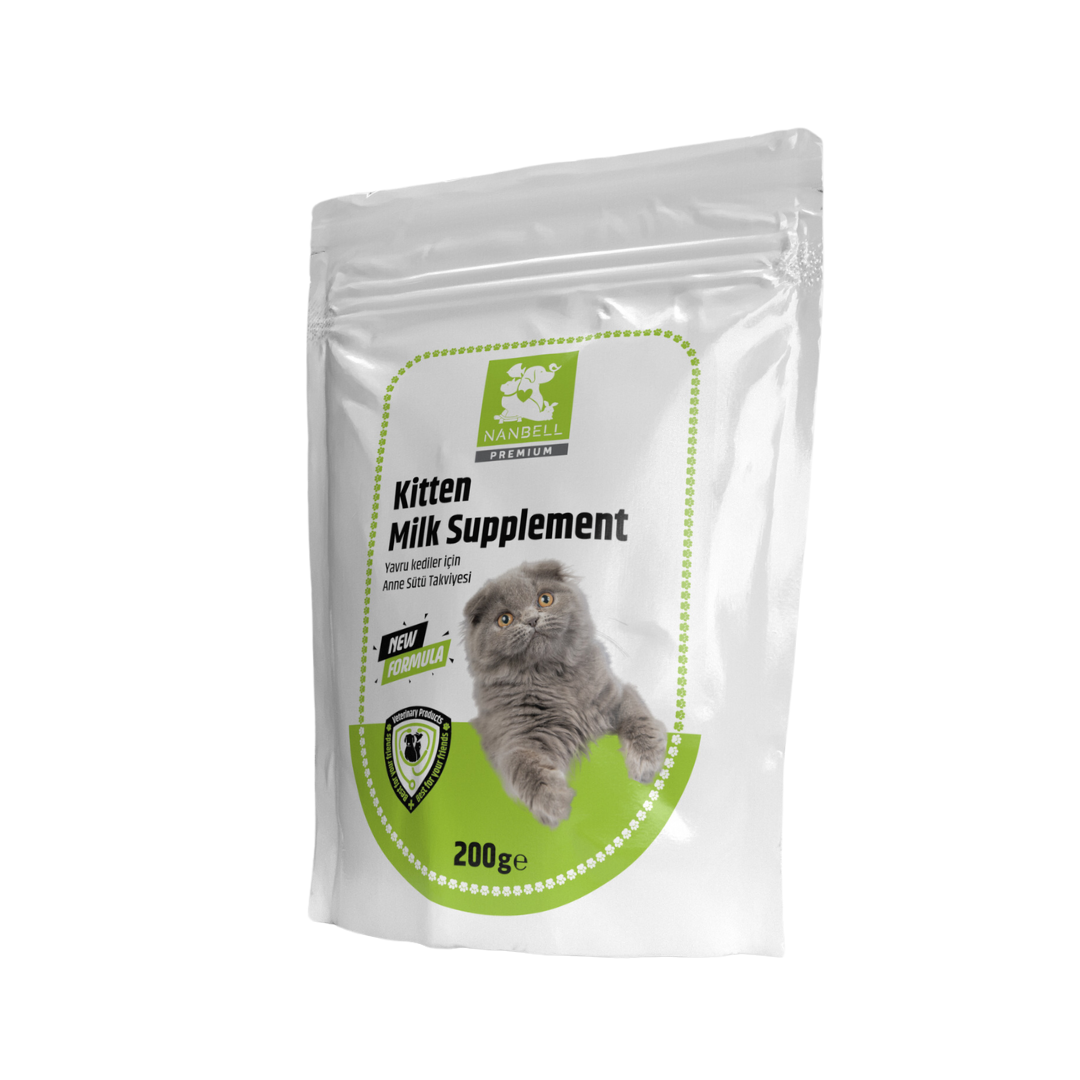 Nanbell Kitten Milk Supplement - Yavru Kedi Süt Tozu 200g Nanbell Kitten Milk Supplement - Yavru Kedi Süt Tozu 200g
