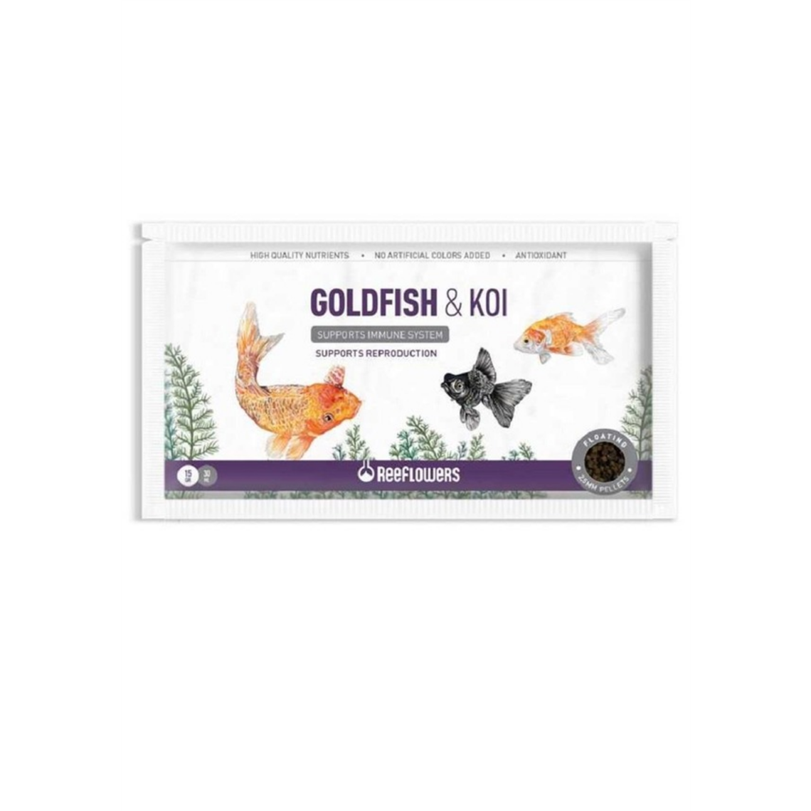 REEFLOWERS GOLDFISH&KOI 15 GR