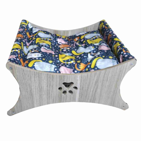 2529-GOBBY KEDİ HAMAK PATİ KEDİ DESEN