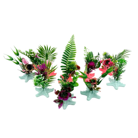 ALTAN BİTKİLİ 10LU DEKOR