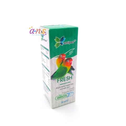 ANİPER FRESH  KÜÇÜK KAFES KUŞLARI İÇİN TAMAMLAYICI YEM 30 ML