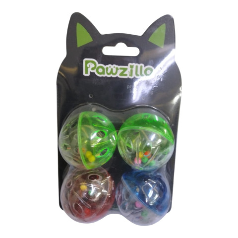 ANS-P009 DÖRTLÜ TOP KEDİ OYUNCAĞI