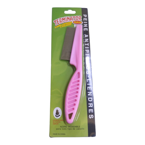 ANS-P017 Pire Tarağı – Kedi ve Köpekler İçin Paslanmaz Çelik Tüy Temizleyici Tarak