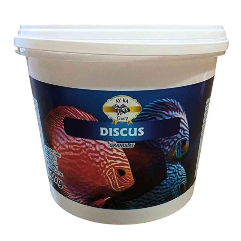 Ayka Discus Granulat 3 KG (Kova) – Discus ve Tropikal Balıklar İçin Özel Granül Yem | Renk Canlandırıcı ve Bağışıklık Destekli Formül