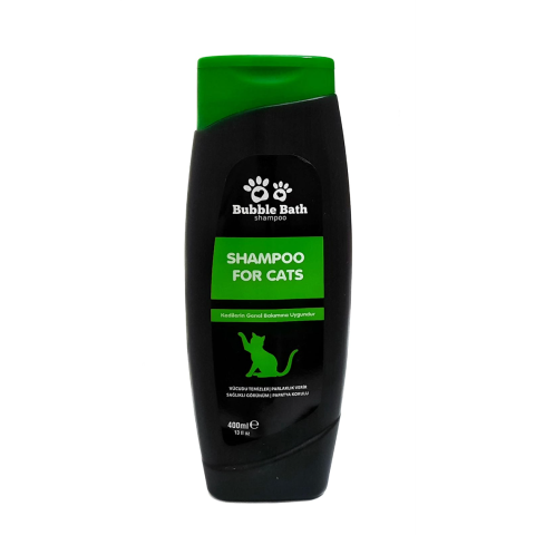 BUBBLE BATH KEDİLER İÇİN YEŞİL ŞAMPUAN