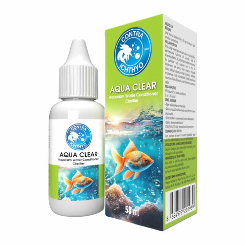 Contra Ichthyo Aqua Clear 50ml – Akvaryum Suyu Temizleyici ve Berraklaştırıcı