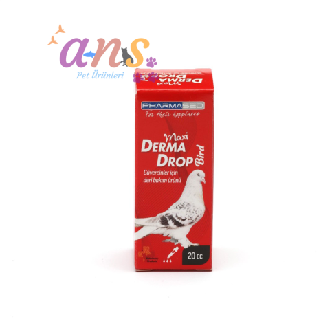 DERMA DROP GÜVERCİN İÇİN DERİ VE TÜY BAKIMI 20 CC