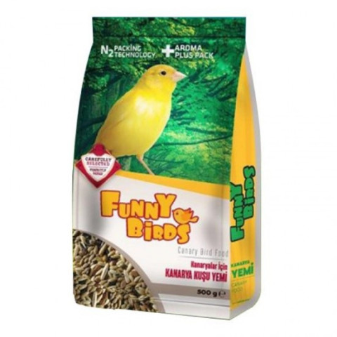 FUNNY BIRDS KANARYA KUŞ YEMİ 500 GR