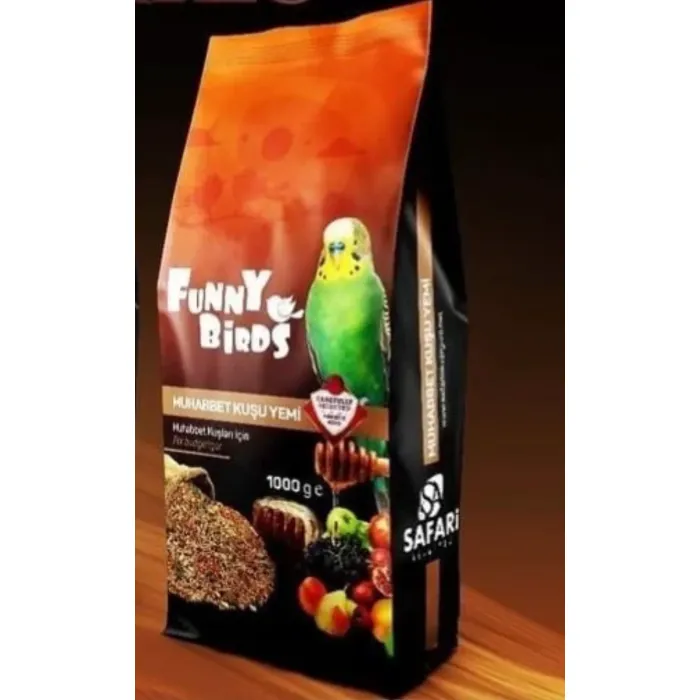 FUNNY BİRDS MEYVELİ MUHABBET YEMİ 1000 GR