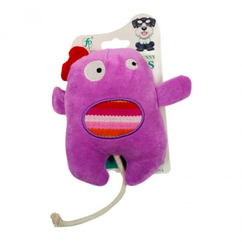 İpli Canavar Peluş Köpek Dişlik (ANS W592)
