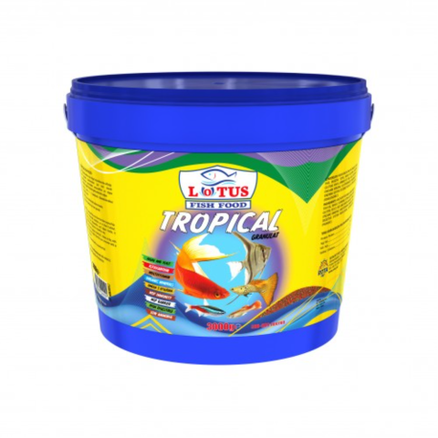LOTUS TROPİCAL GRANULAT 3 KG KOVA
