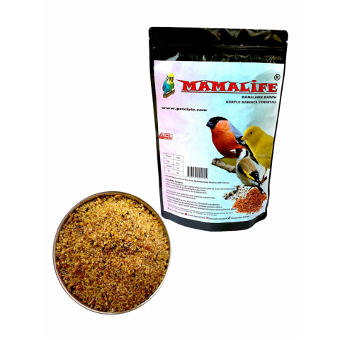 MAMALİFE KURTLU KARINCA YUMURTALI KUŞ MAMASI 100GR
