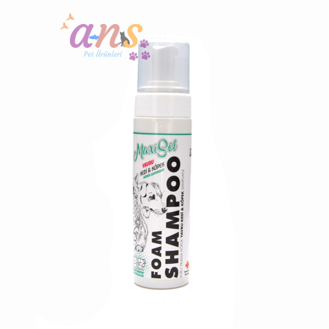 MAXİSOL KURU YIKAMA KÖPÜK YAVRU KEDİ KÖPEK ŞAMPUAN