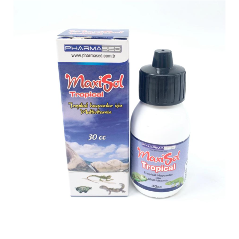 MAXİSOL TROPİCAL SÜRÜNGEN VİTAMİN  30CC