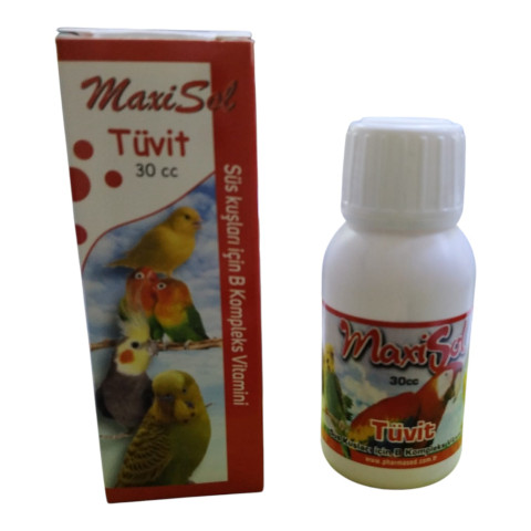 MAXİSOL TÜVİT KUŞ  VİTAMİN 30 CC