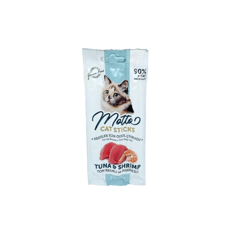 Motto Ödül Çubuğu Kedi - Ton Karides