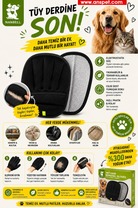 NANBELL 851063 TÜY TOPLAMA ELDİVEN