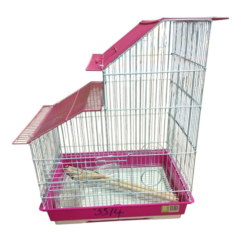 Nanbell A3514 Çift Katlı Kuş Kafesi – Geniş ve Katlı Tasarım, Dayanıklı Metal Kafes