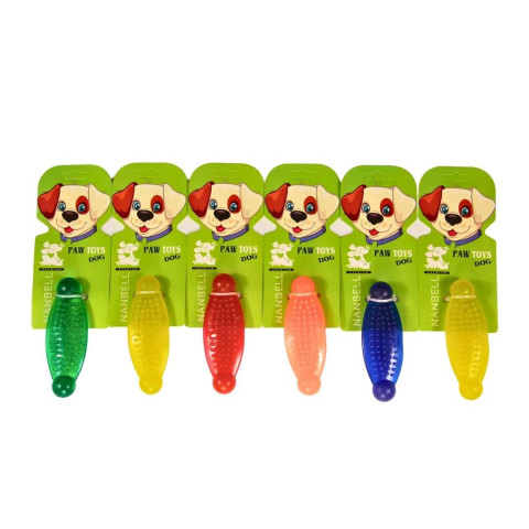 Nanbell Balık Şekilli Diş Kaşıyıcı Köpek Oyuncağı – Dayanıklı Silikon Malzeme AO009