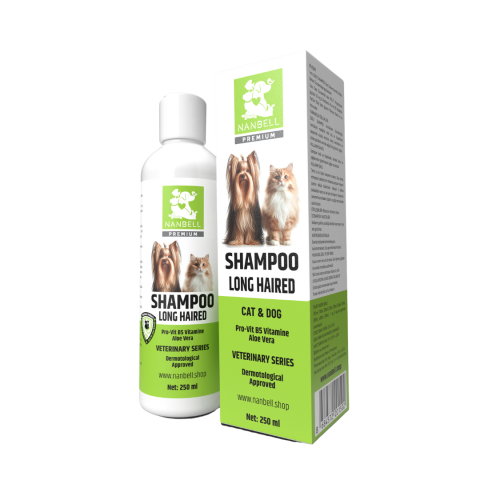 Nanbell Long Haired Shampoo – Cat & Dog – 250 ml