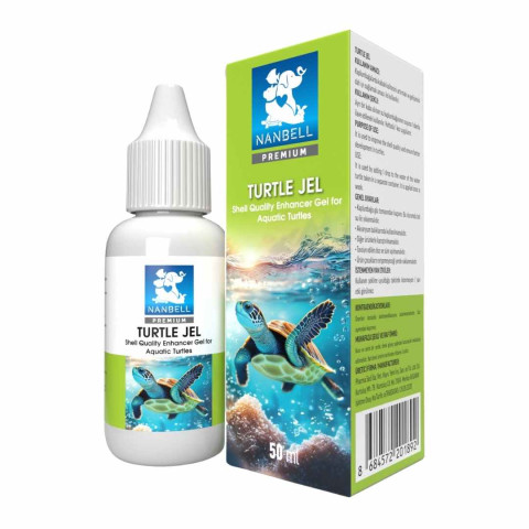 Nanbell Turtle Jel 50ml – Su Kaplumbağaları İçin Kabuk Güçlendirici Jel