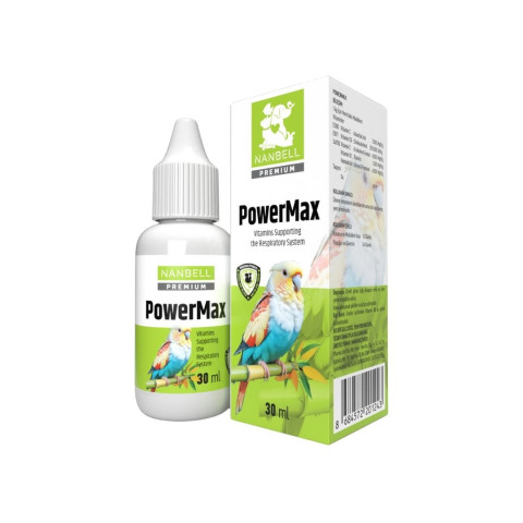 PowerMax – Nanbell Premium Kuş Viagrası Güçlendirici ve Kızıştırıcı Vitamin (30 ml)