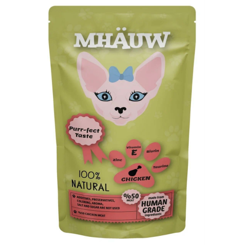 REEFLOWERS MHAUW CHICKEN 80GR* ÇORBA ÖDÜL MAMASI