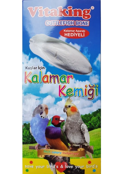VİTAKİNG KUTULU KALAMAR MANDALLI