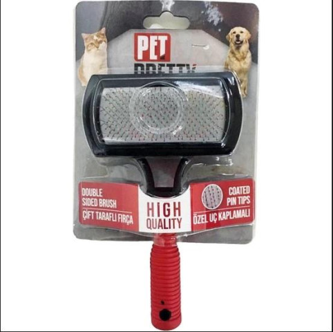 VP-7250 PET PRETTY ÇİFT TARAFLI FIRÇA TARAK