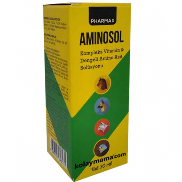 AMINOSOL KOMPLEKS VİTAMİN 30ML                              SKT:03/24