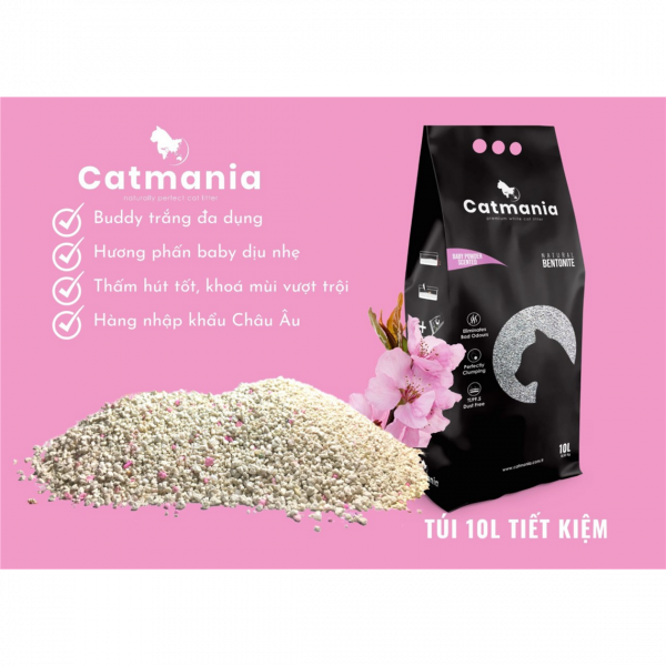 CATMANIA 10 LT PUDRA KOKULU KUM