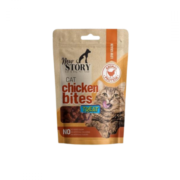 New Story Cat Chicken Bites Kedi Ödül Maması - 80 gr